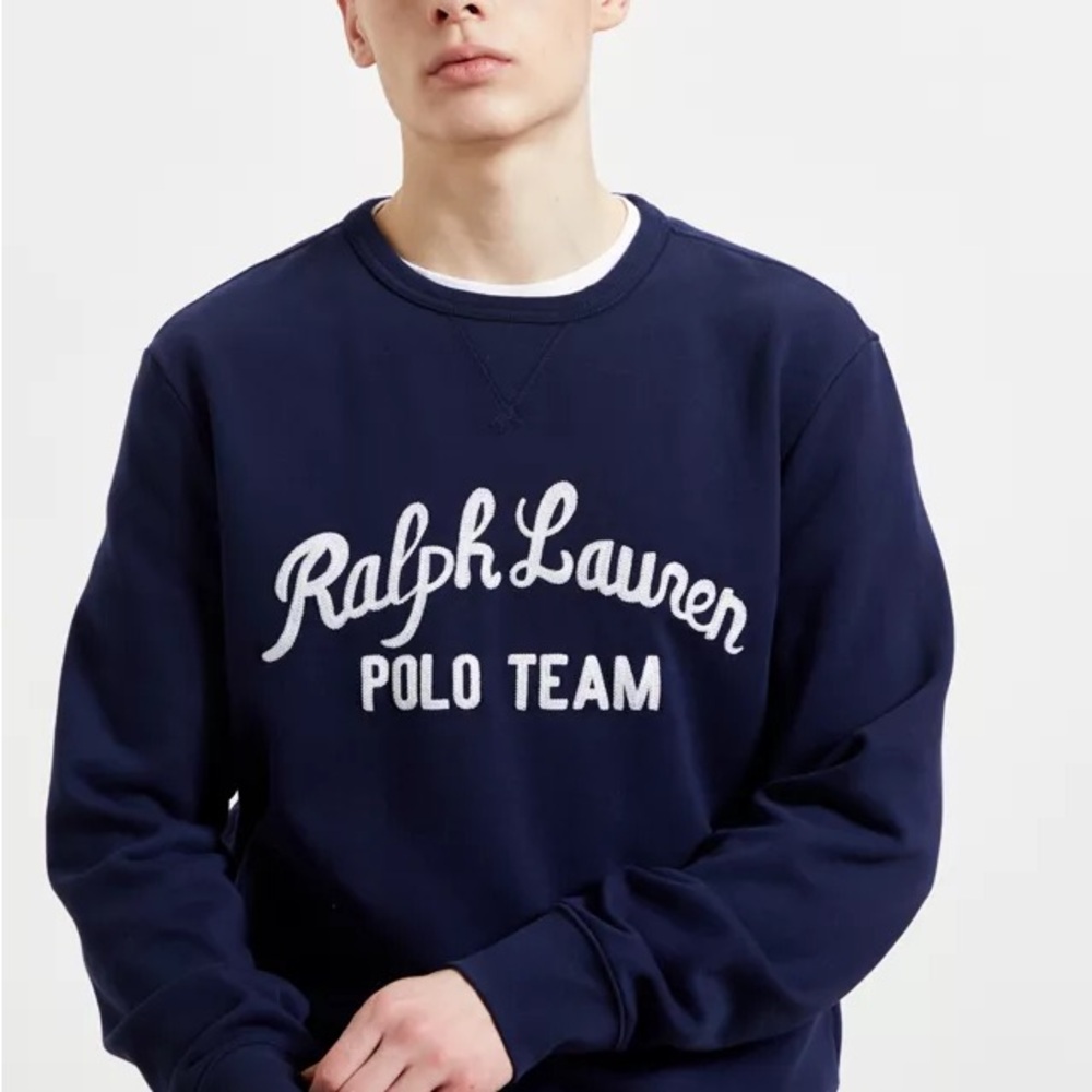Ralph Lauren Polo Team Navy Crewneck sweatshirt